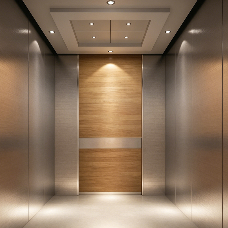 LED rasvjeta Komercijalni putnički lift s PVC podom